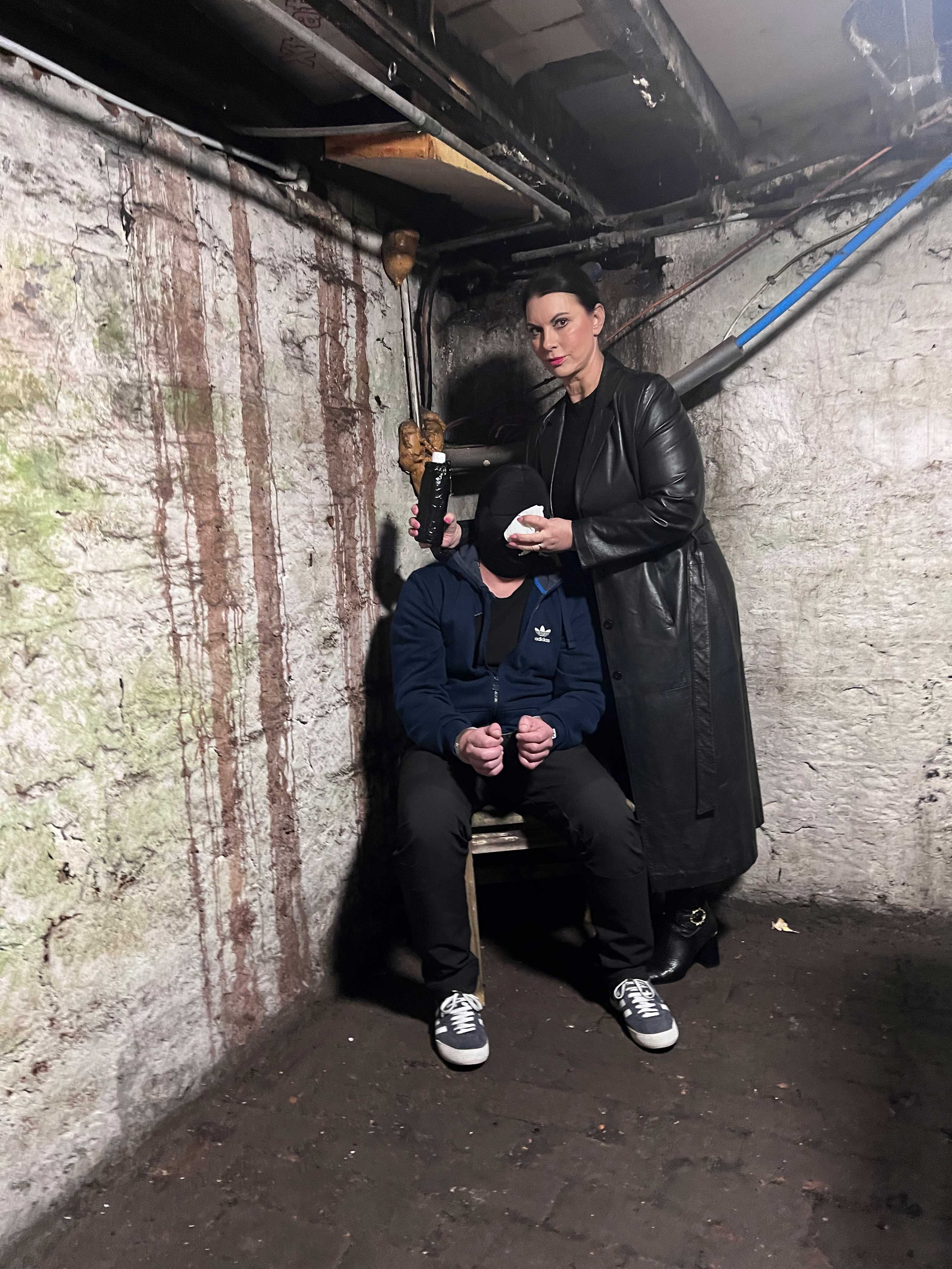 Mistress Raven in a previous consensual roleplay scene